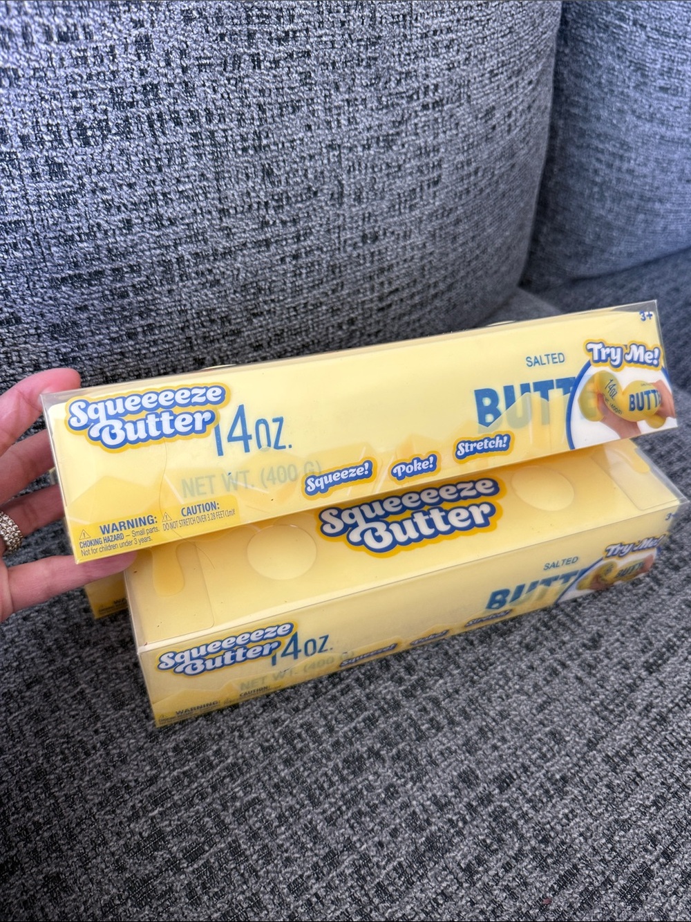 BNIB Sunny Days Squeeezy Jumbo Butter